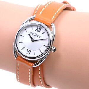 SAINT HONORE CHARISMA Watches 721524.1 SilverDial Stainless Steel/leather ...
